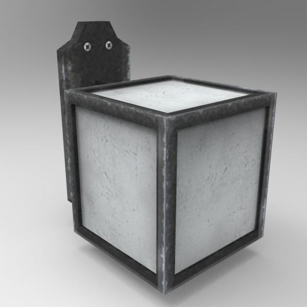 门灯-家居-灯具-VR/AR模型-3D城