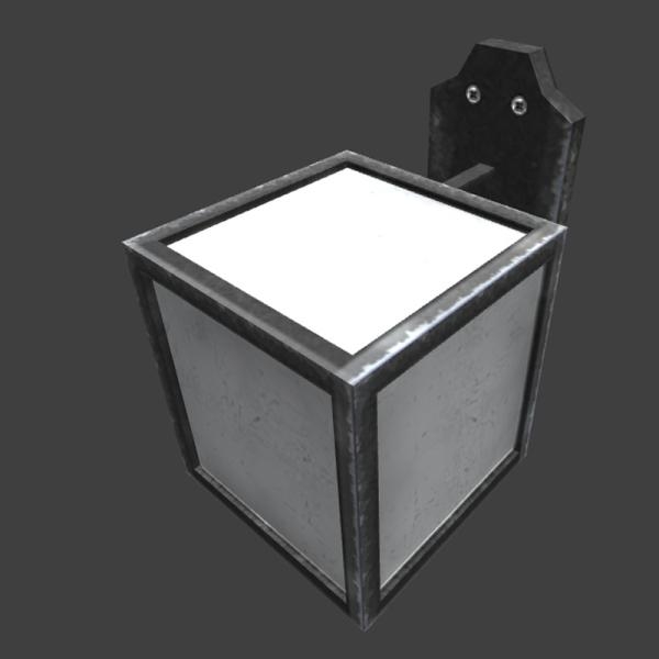 门灯-家居-灯具-VR/AR模型-3D城