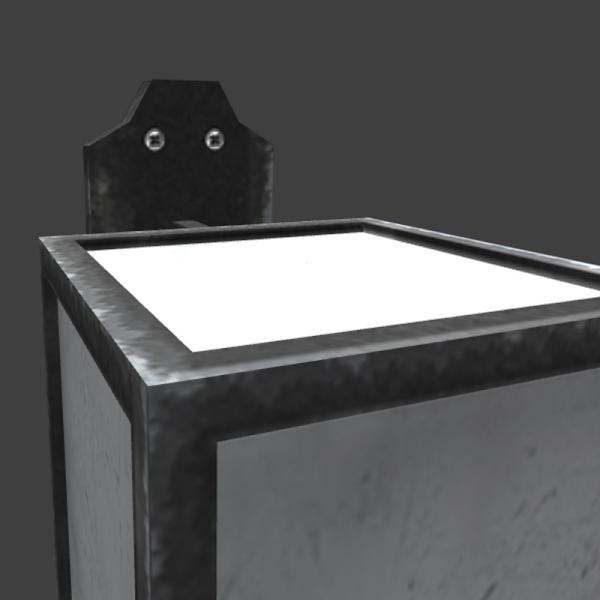 门灯-家居-灯具-VR/AR模型-3D城