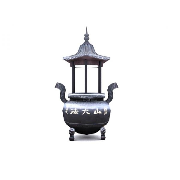 香炉 -文体生活-艺术品-VR/AR模型-3D城