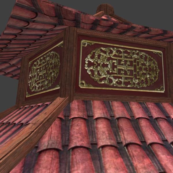亭子-建筑-古建筑-3D打印模型-3D城