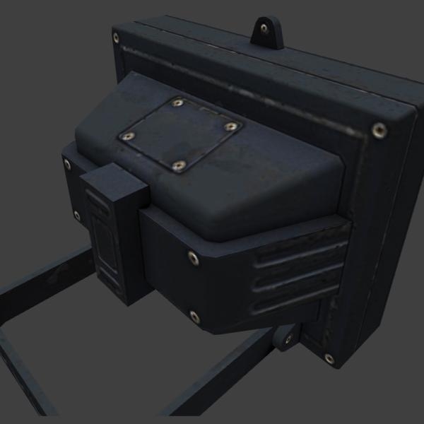 射灯-家居-灯具-VR/AR模型-3D城