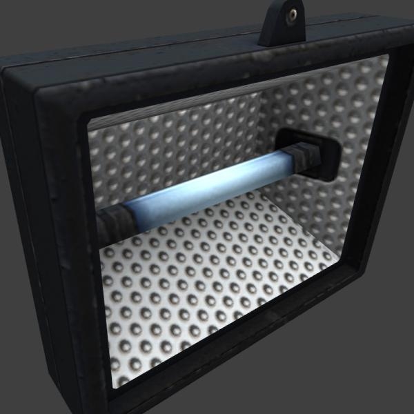 射灯-家居-灯具-VR/AR模型-3D城