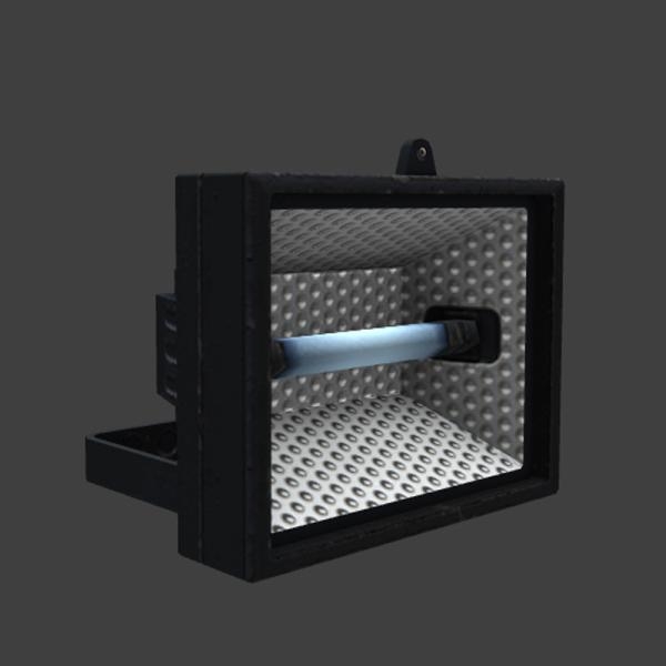 射灯-家居-灯具-VR/AR模型-3D城