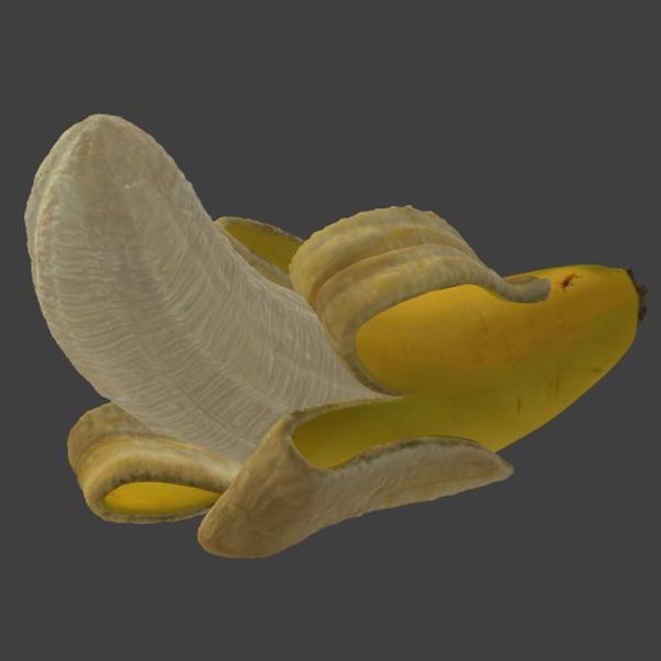 香蕉-文体生活-水果-VR/AR模型-3D城