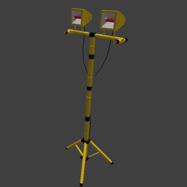 探照灯-家居-灯具-VR/AR模型-3D城