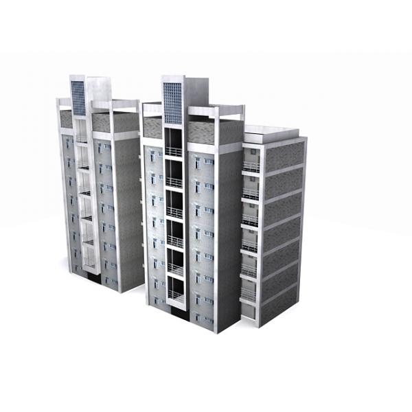 楼房-建筑-VR/AR模型-3D城