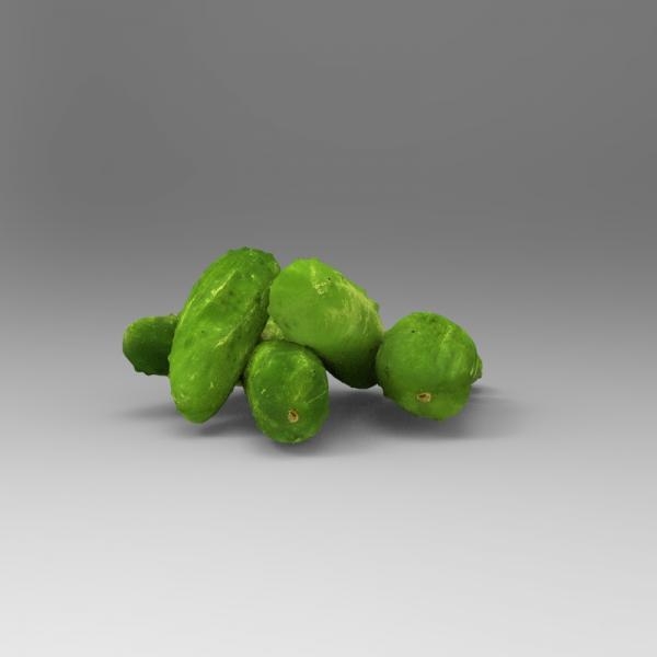 黄瓜-文体生活-蔬菜-VR/AR模型-3D城