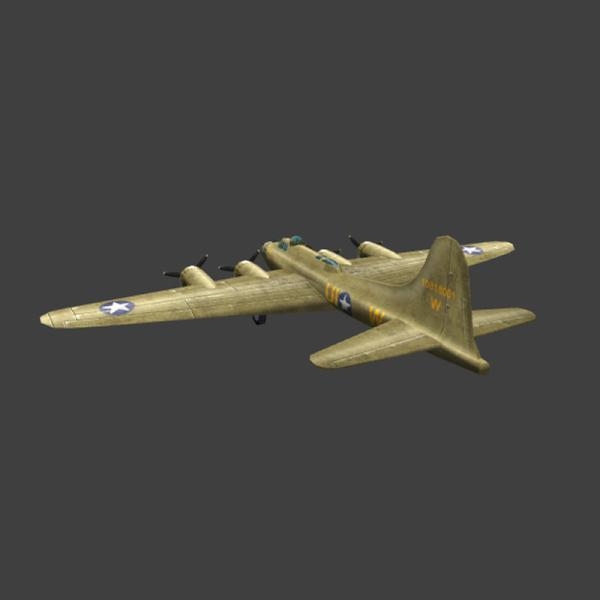 军事飞机-飞机-VR/AR模型-3D城