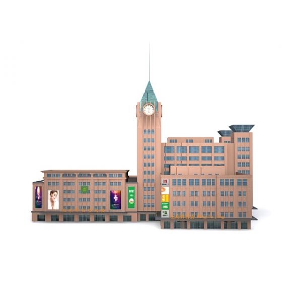 百货大楼-建筑-VR/AR模型-3D城