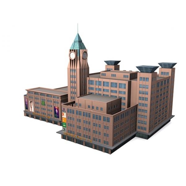 百货大楼-建筑-VR/AR模型-3D城