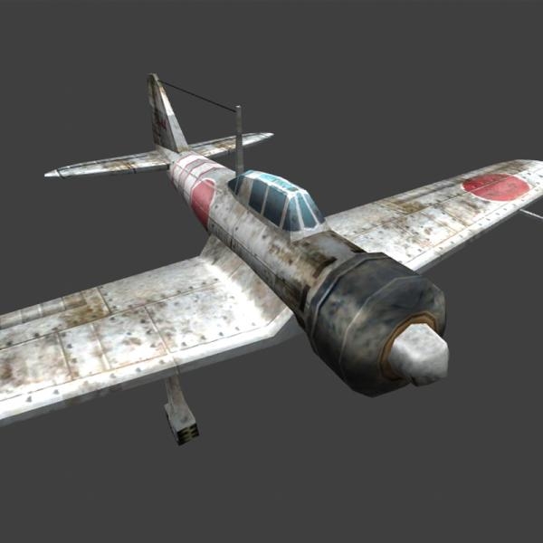 军事飞机-飞机-VR/AR模型-3D城