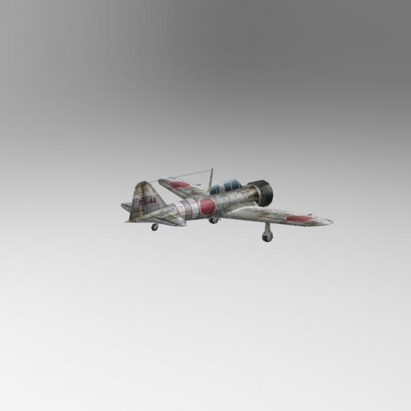 军事飞机-飞机-VR/AR模型-3D城
