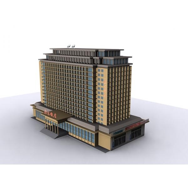北京饭店-建筑-VR/AR模型-3D城