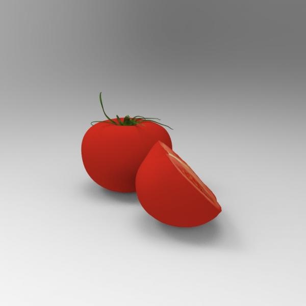 西红柿-文体生活-蔬菜-VR/AR模型-3D城