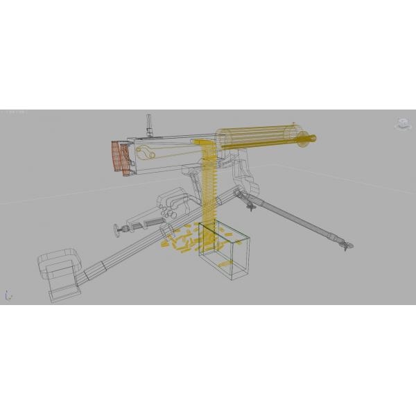 MG08-军事-武器-3D打印模型-3D城