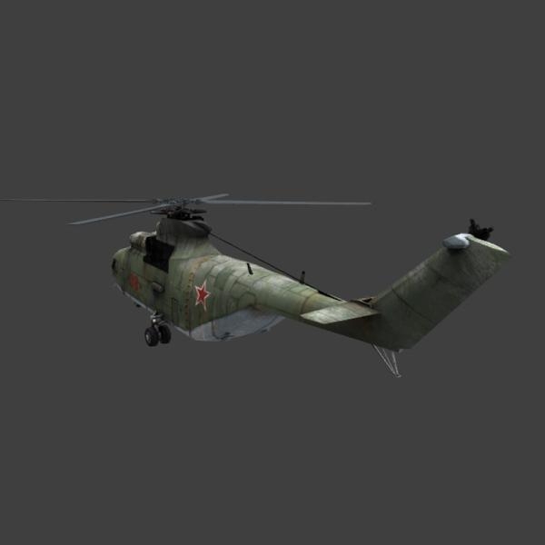 军事直升机-飞机-VR/AR模型-3D城