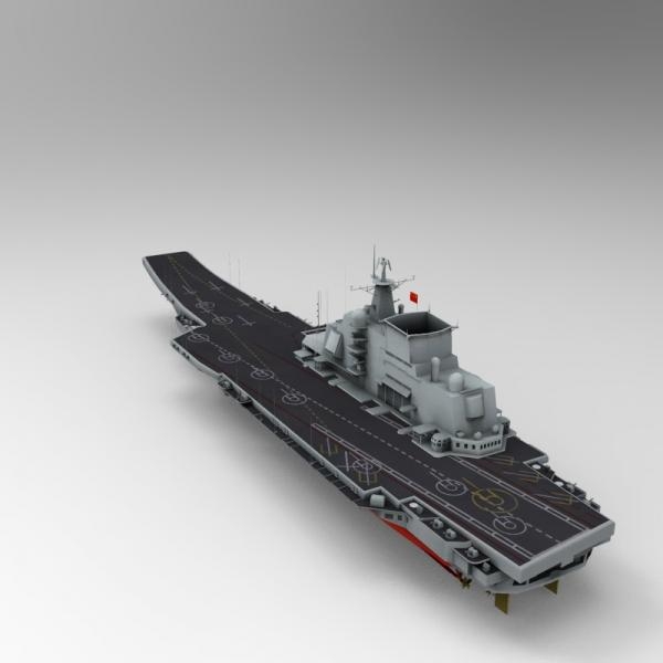 辽宁舰-船舶-VR/AR模型-3D城