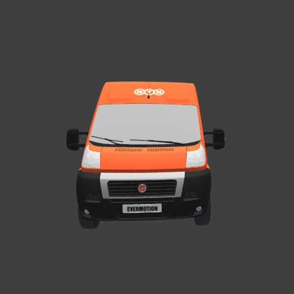 小货车-汽车-VR/AR模型-3D城