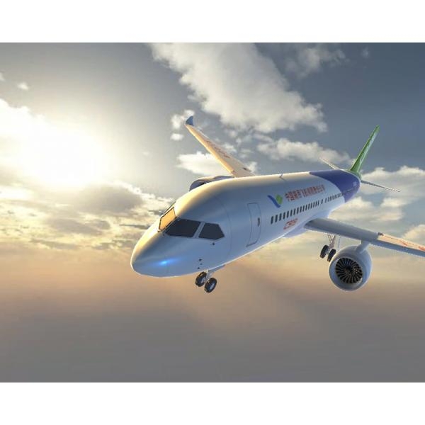 C919-飞机-客机-VR/AR模型-3D城