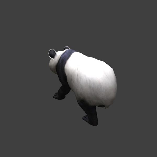 大熊猫-动植物-哺乳动物-3D打印模型-3D城