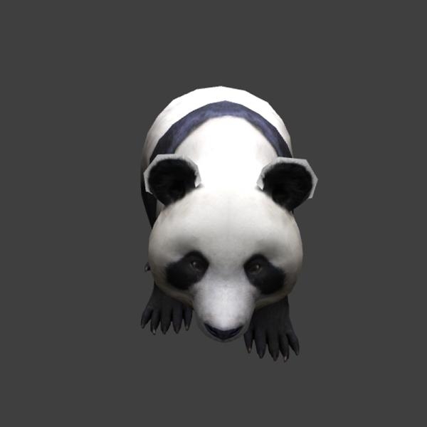 大熊猫-动植物-哺乳动物-3D打印模型-3D城