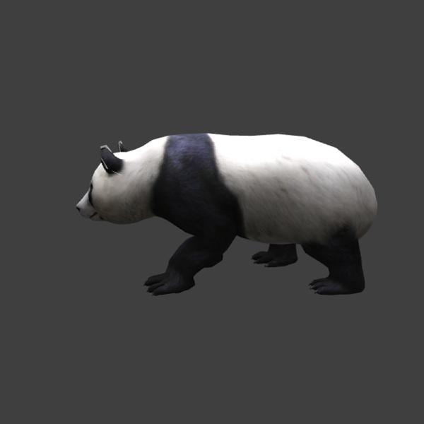 大熊猫-动植物-哺乳动物-3D打印模型-3D城