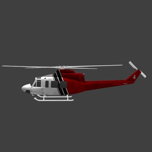 军事直升机-飞机-VR/AR模型-3D城