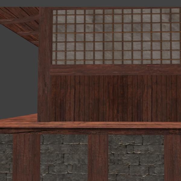 古建筑-建筑-古建筑-3D打印模型-3D城