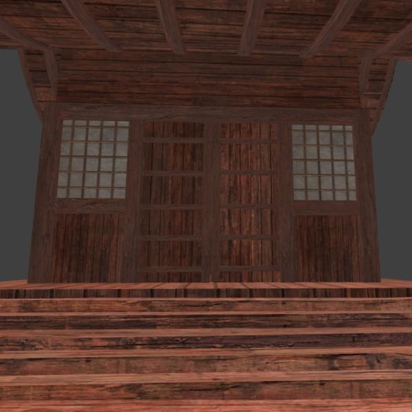 古建筑-建筑-古建筑-3D打印模型-3D城
