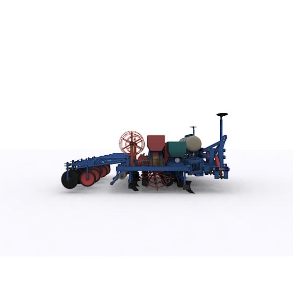 花生覆膜机-科技-工具-VR/AR模型-3D城