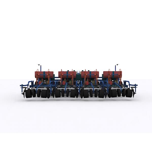 花生覆膜机-科技-工具-VR/AR模型-3D城